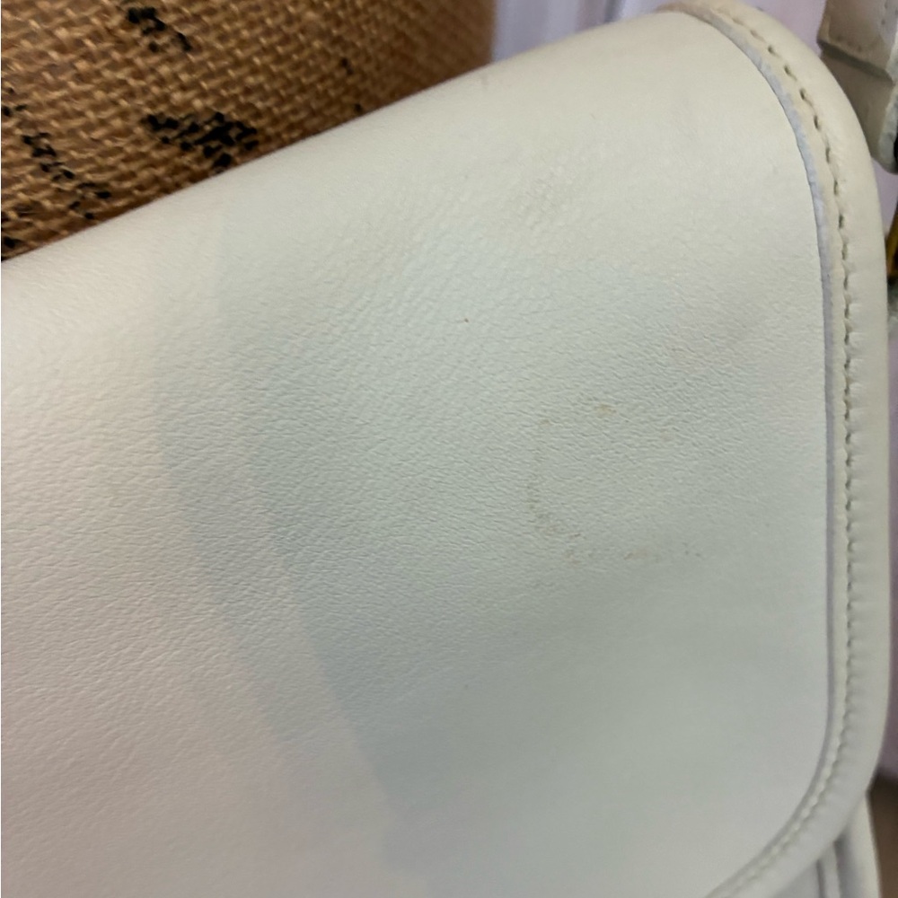 Vintage Coach City Bag 9790 Ivory Bone - Picture 11 of 16